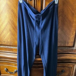 Felina Women's Lounge Pajama Pants in Navy Blue - Size M